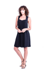 Capri - Short Dress - Colour Black - RV by Elisa F 1