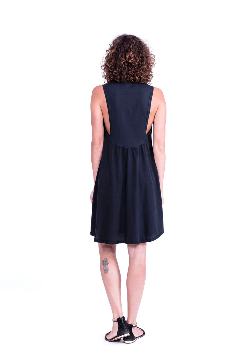Capri - Short Dress - Colour Black - RV by Elisa F 2