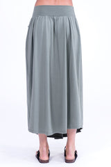 Pareo Skirt - Colour Khaki Elisa F 2
