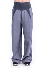 Lima - Linen pants - Colour Antracite - Elisa F 1