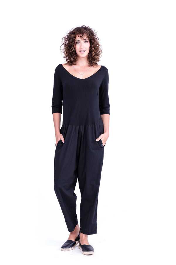 Midnight Mono - Jumpsuit - Colour Black - RV by Elisa F 1