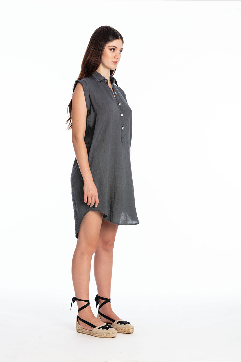 Robe chemise en lin Amalfi NS