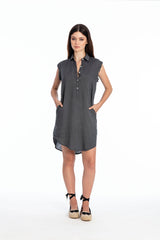 Robe chemise en lin Amalfi NS