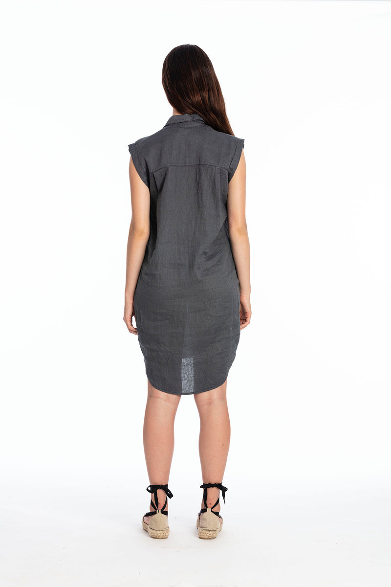 Robe chemise en lin Amalfi NS