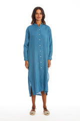 Dakota Linen Shirt Dress