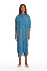 Dakota Linen Shirt Dress
