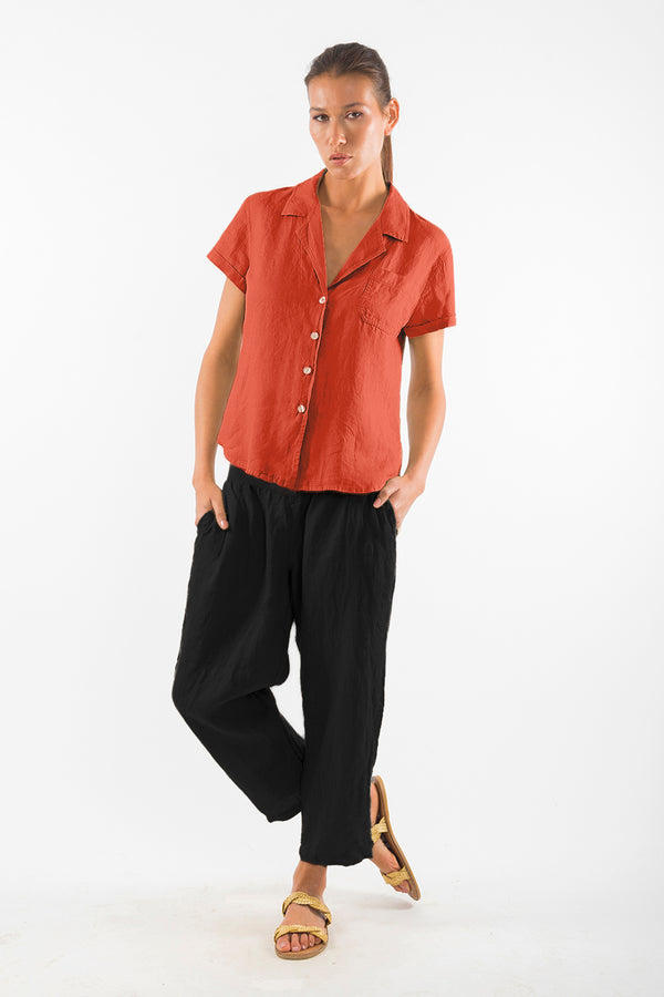 Camisa de lino Elly