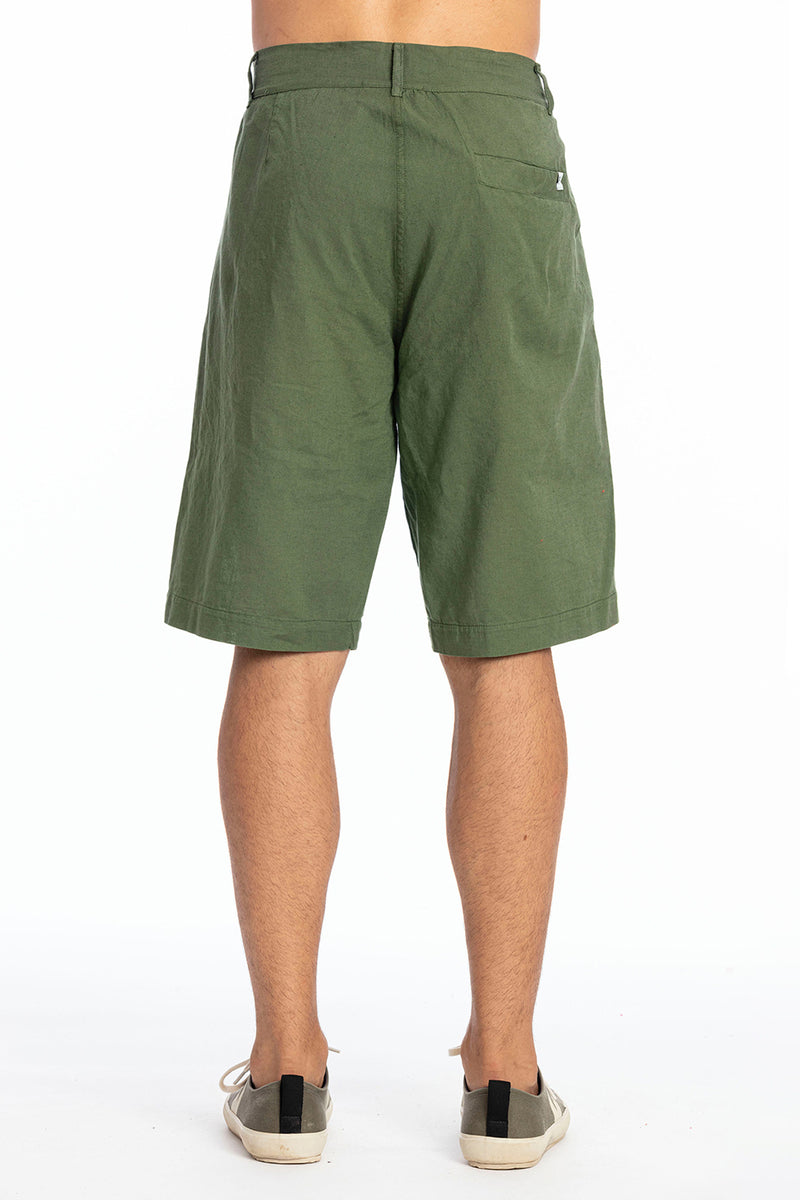 Kyros linen shorts