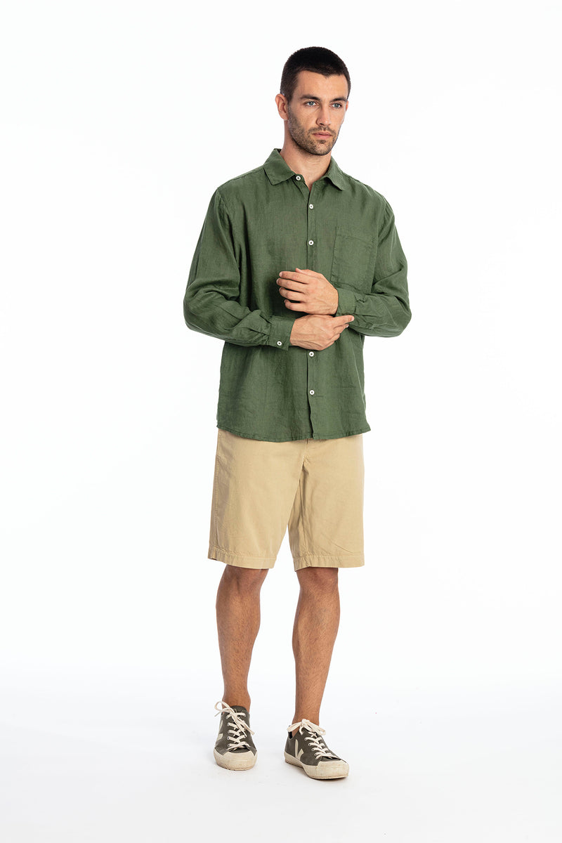 Chemise en lin Lennon