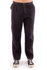Positano - Linen Pants - Colour Black 4