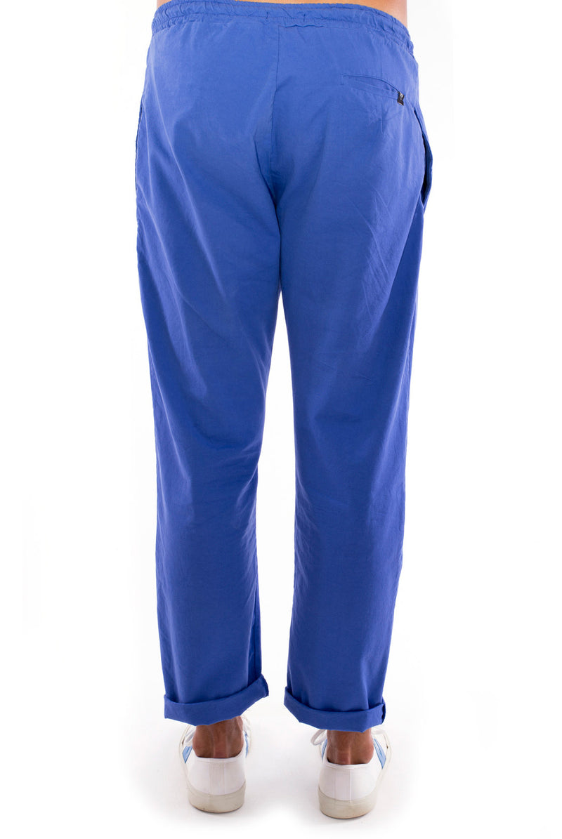 Monaco Pants - Draw Cord Waist - Colour Blue 3