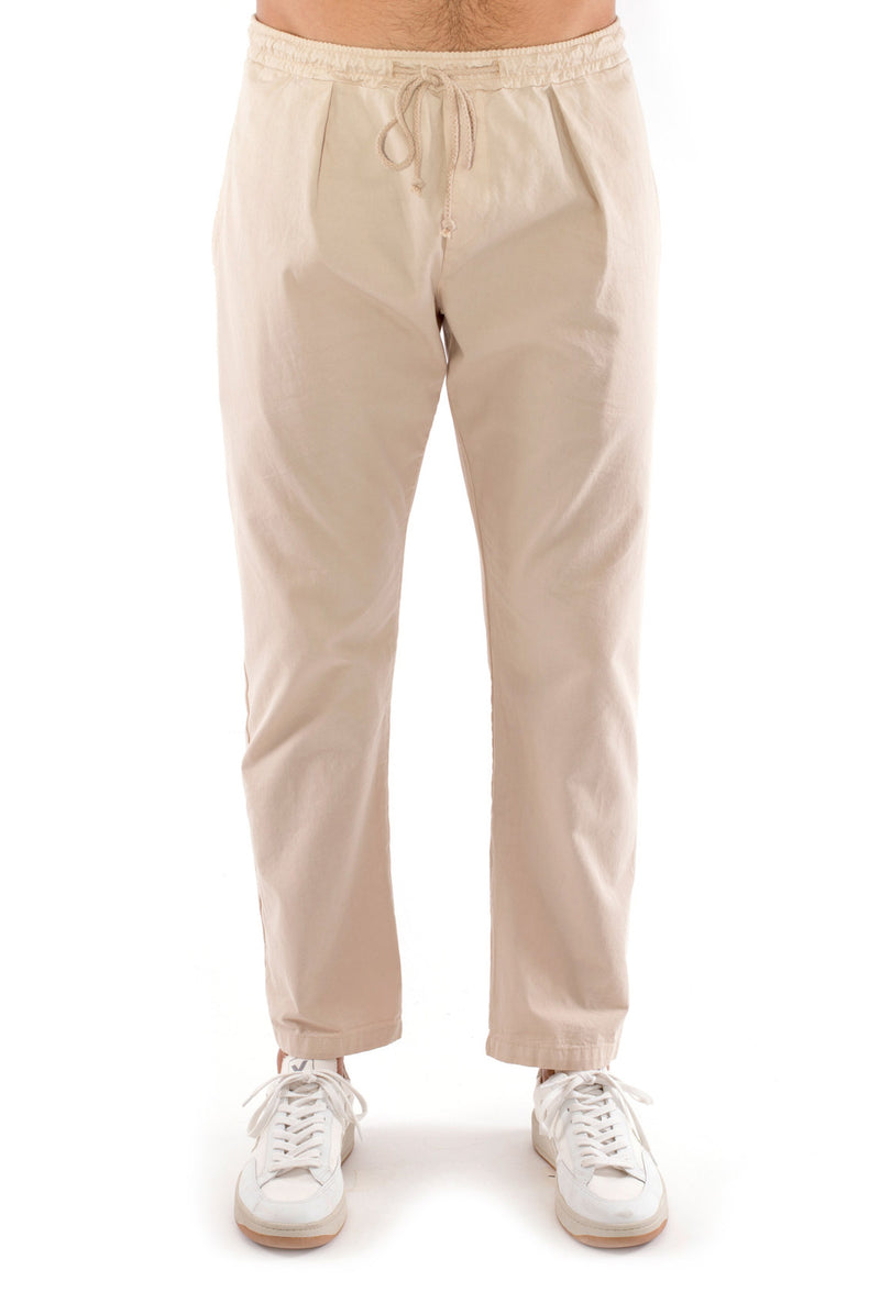 Monaco Pants - Draw Cord Waist - Colour Sand 1