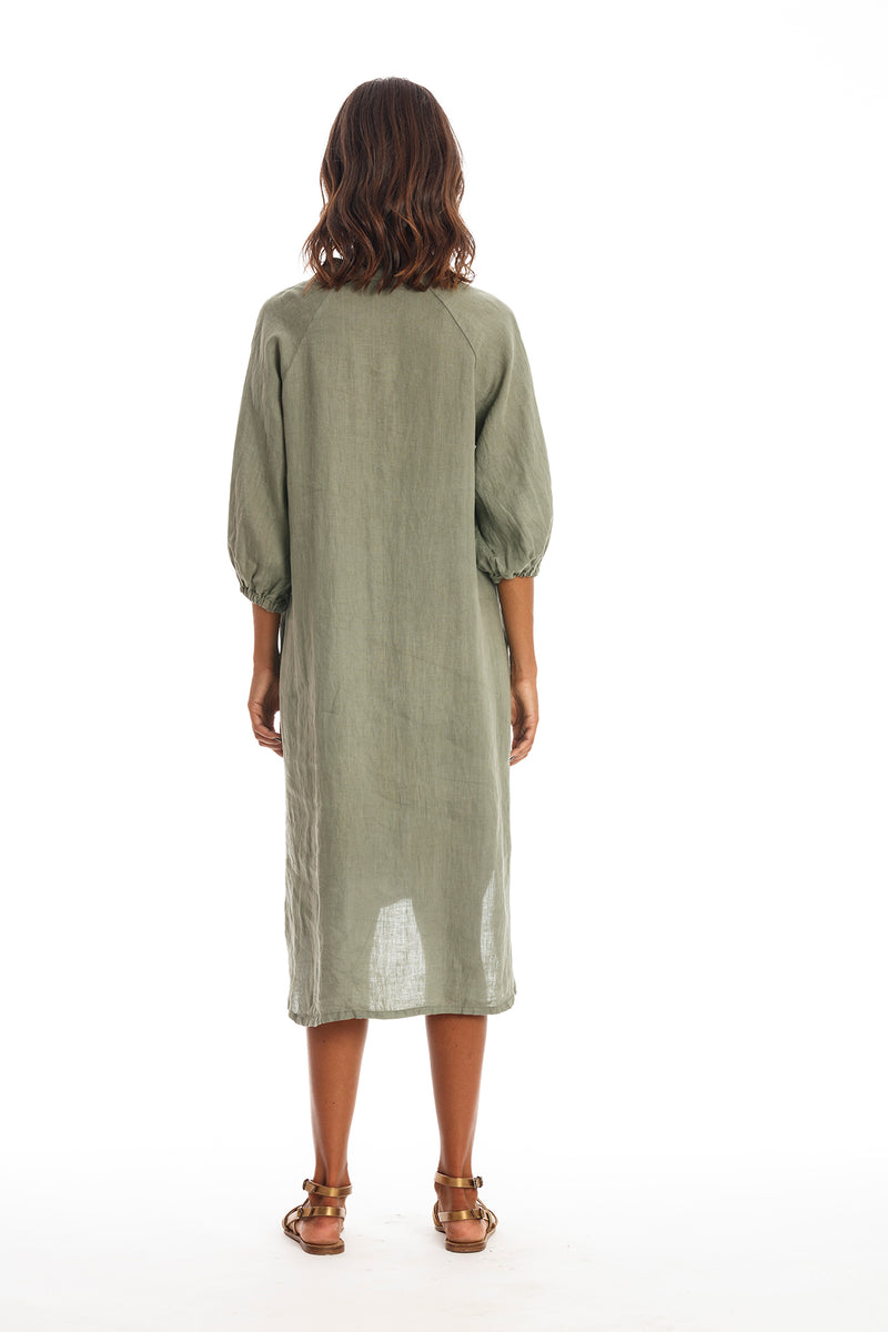 Mei Leinenhemd Kleid