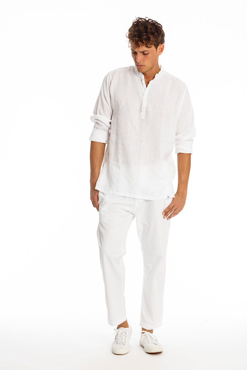 Chemise en lin Mykonos