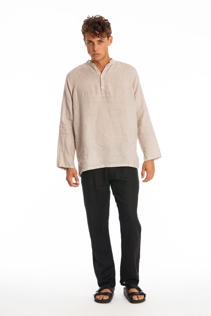 Mykonos linen shirt