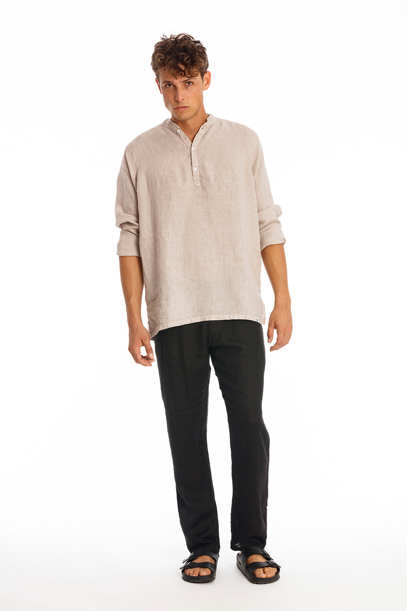 Mykonos linen shirt