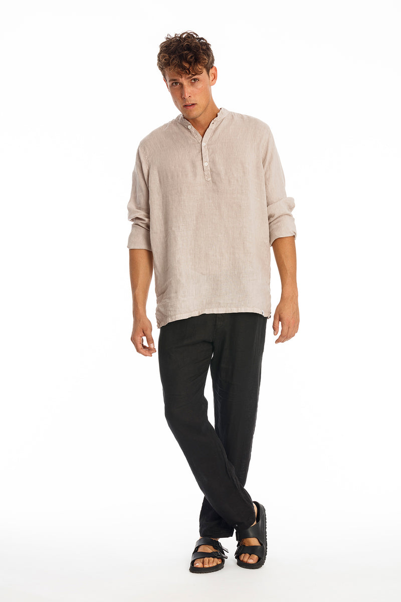 Mykonos linen shirt