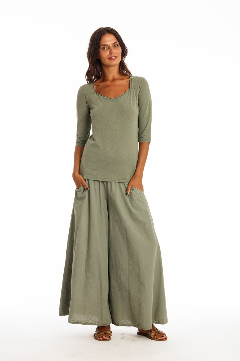 Easy Skirt Pants