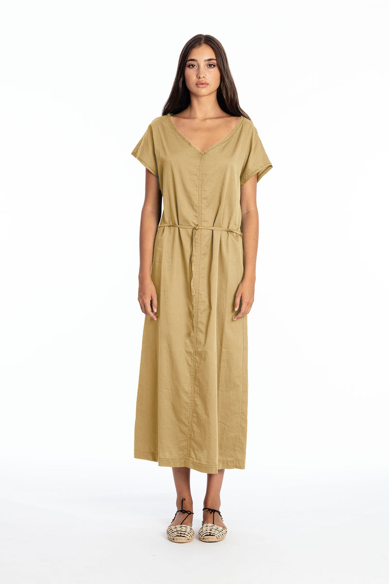 Tessa Satin Kaftankleid