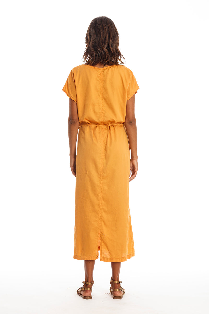 Tessa Satin Kaftankleid
