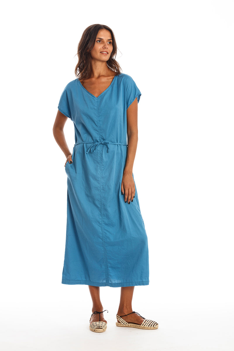 Tessa Satin Kaftankleid
