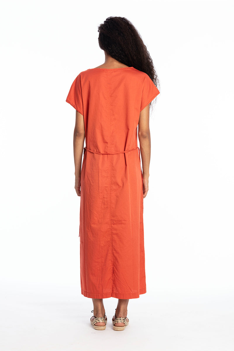 Tessa Satin Kaftankleid