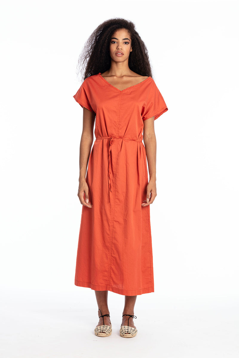 Tessa Satin Kaftankleid