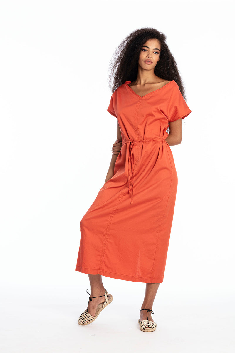 Tessa Satin Kaftankleid