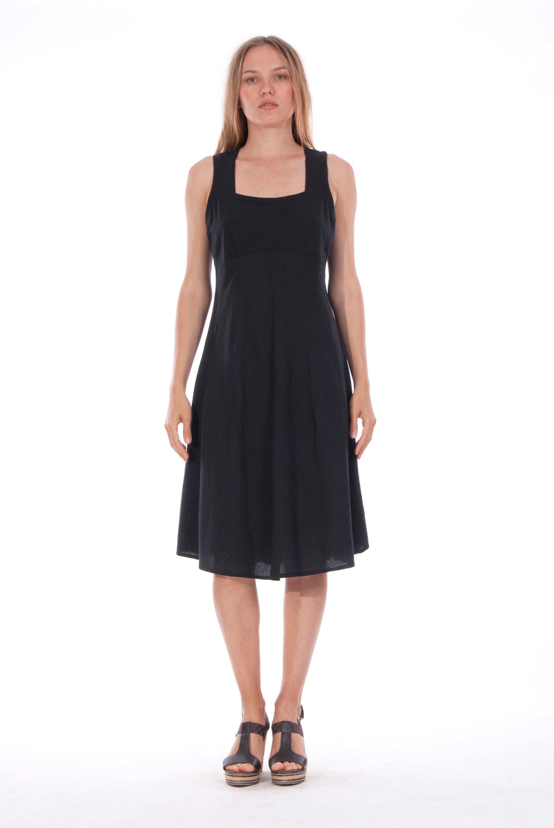 Musa - Midi Dress - RV by Elisa F - Colour Black 4