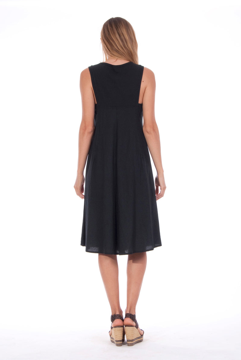 Musa - Midi Dress - RV by Elisa F - Colour Black 2