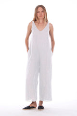 Menorca linen jumpsuit