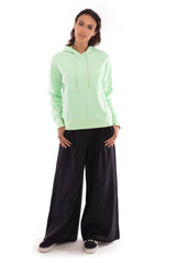 Vedra - Hoodie - Colour Mint and Eva Pants colour black-1