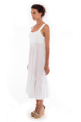 Coco - Midi Dress - Colour White - RV by Elisa F 2