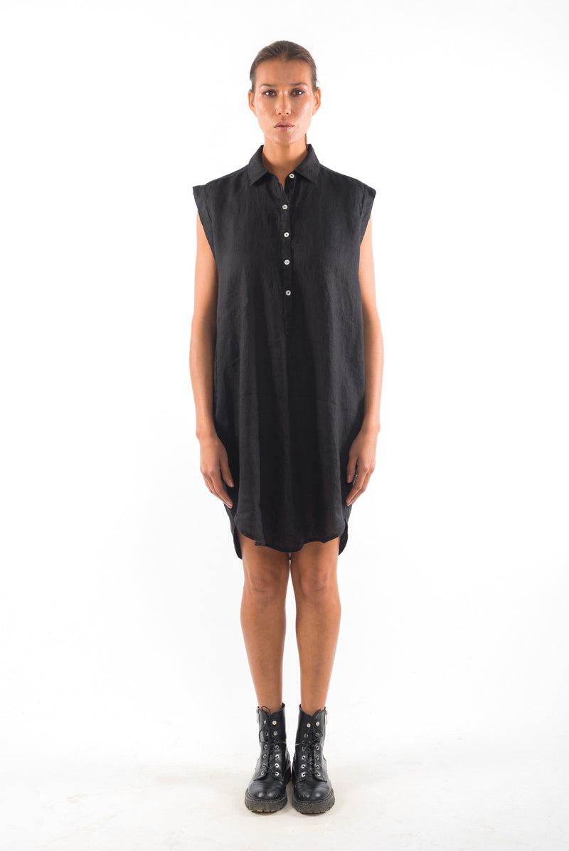 Robe chemise en lin Amalfi NS