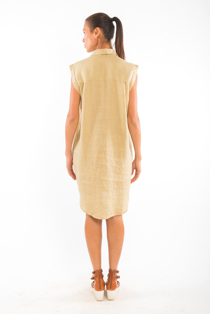 Robe chemise en lin Amalfi NS