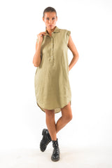 Robe chemise en lin Amalfi NS