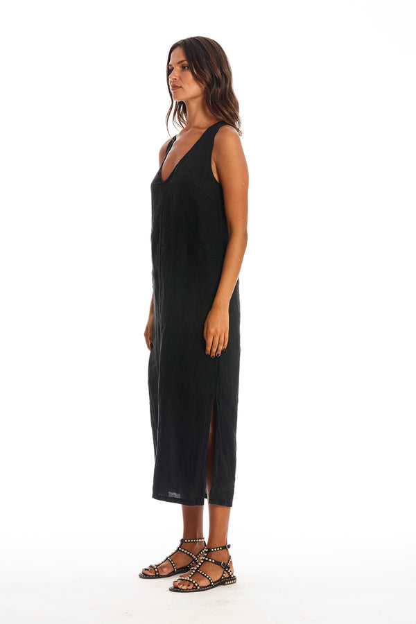 Vestido de lino Winona